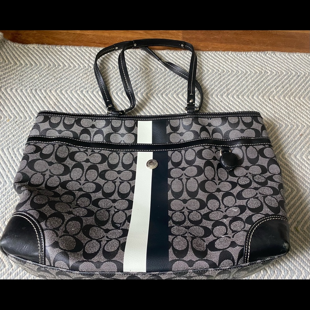 COACH laptop tote bag